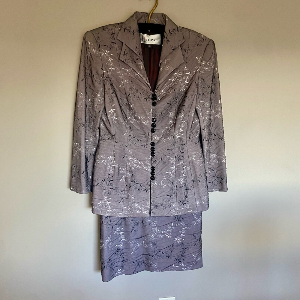Vintage skirted suit